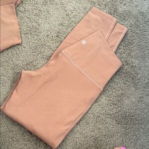 lululemon athletica Peach Leggings